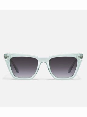 QUAY Women's CALL THE SHOTS NO-NS-2560 Glass Frame / Smoke Lenses Sunglasses